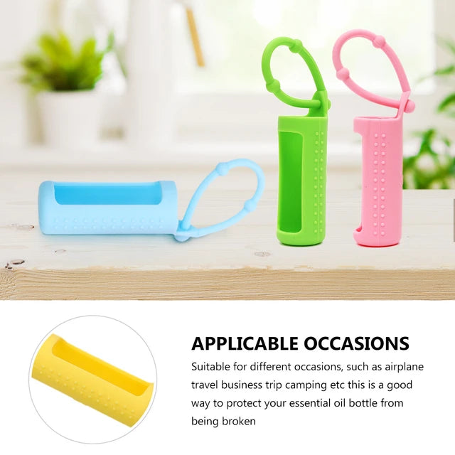 Silicone Essential Oil Roller Bottle Sleeve / Holder